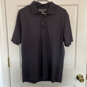 Grey pebble beach men’s polo